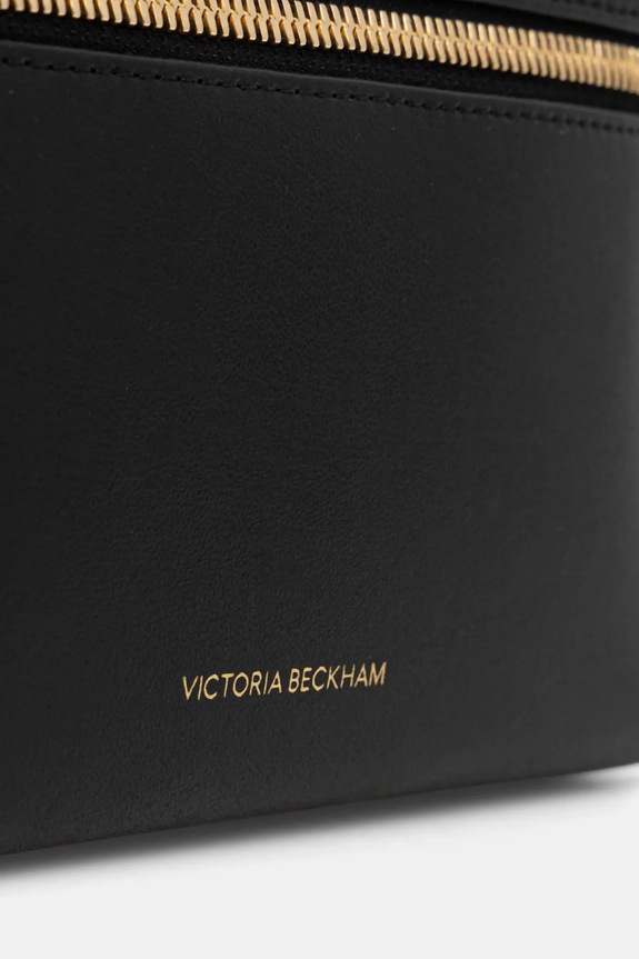 Victoria Beckham torebka skórzana Vanity B126AAC007158A czarny