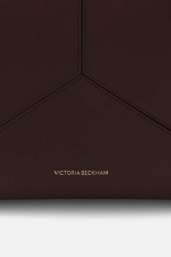 Victoria Beckham geantă pentru femei din piele Plie burgundia B126AAC007198A