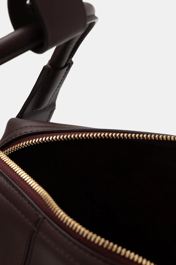 Victoria Beckham geantă pentru femei din piele Plie B126AAC007198A burgundia
