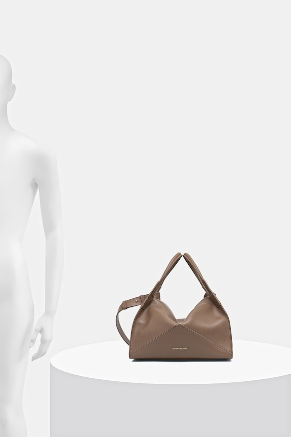 Victoria Beckham μικρή τσάντα γυναικεία δερμάτινη Plie B126AAC007198A