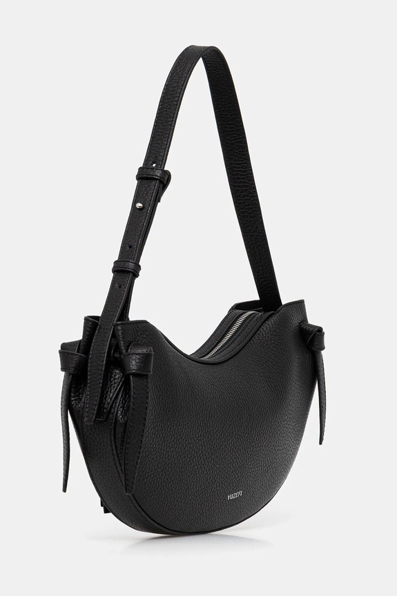 Usnjena torbica Yuzefi FORTUNE COOKIE YUZCO.HB.FC.L034 črna SS26
