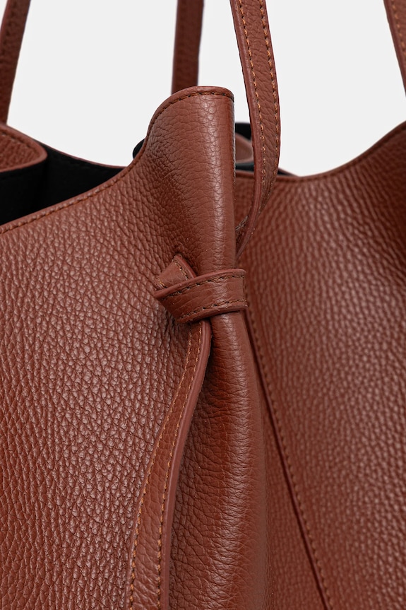 Dodaci Kožna torba Yuzefi LARGE MOCHI YUZPF25.HB.LM.L058 narančasta