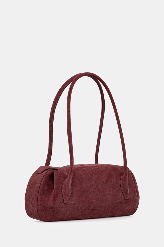 Torbica iz semiša Yuzefi OYSTER YUZCO.HB.OYSB.S024 bordo SS26