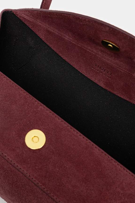 Torbica iz semiša Yuzefi OYSTER YUZCO.HB.OYSB.S024 bordo