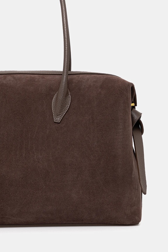 Dodatki Usnjena torbica Yuzefi LARGE BRIOCHE YUZRS26.HB.LBD.S026 rjava