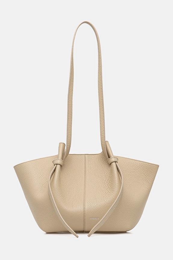 Usnjena torbica Yuzefi MOCHI Ne ustreza A4 bež YUZRS26.HB.MO.L066