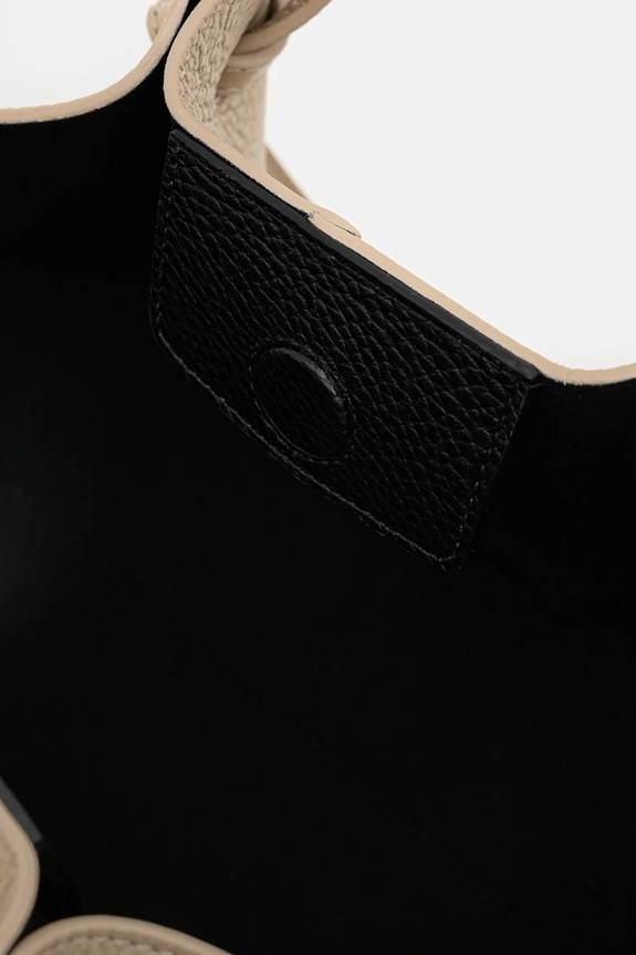 Usnjena torbica Yuzefi MOCHI YUZRS26.HB.MO.L066 bež