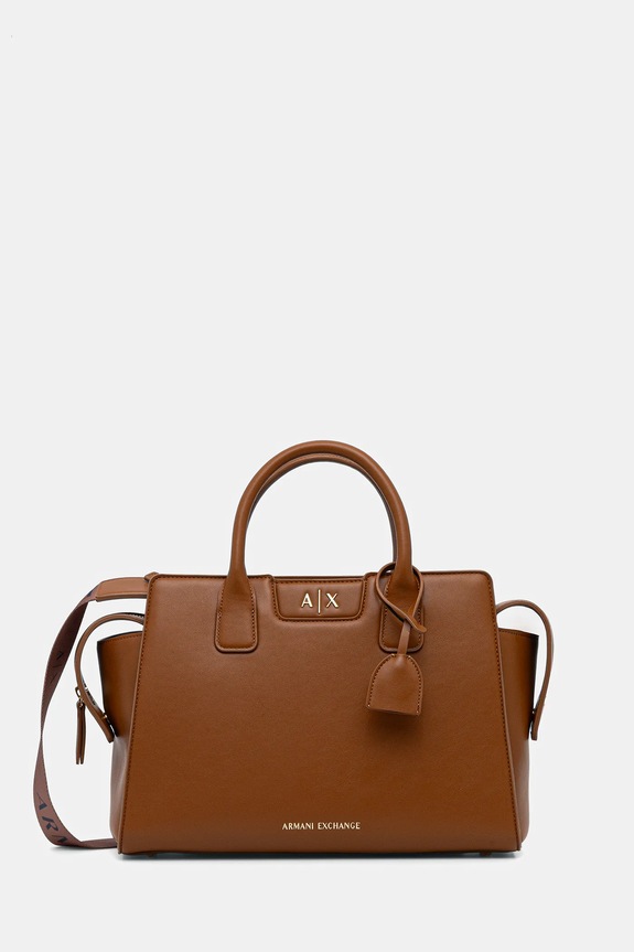 Armani Exchange poșetă nu incape in A4 maro XW002158.AF19892