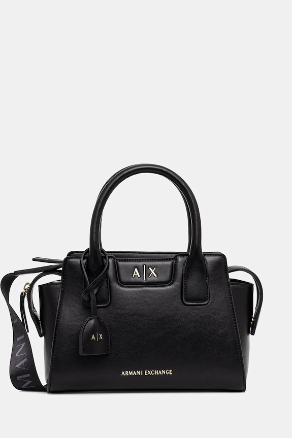 Armani Exchange geantă imprimeu negru XW002159.AF19892