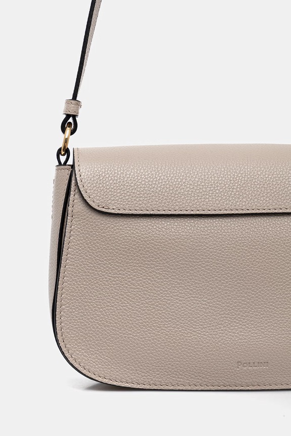 Αξεσουάρ Δερμάτινη τσάντα Pollini PC4404PP1OQC0 μπεζ