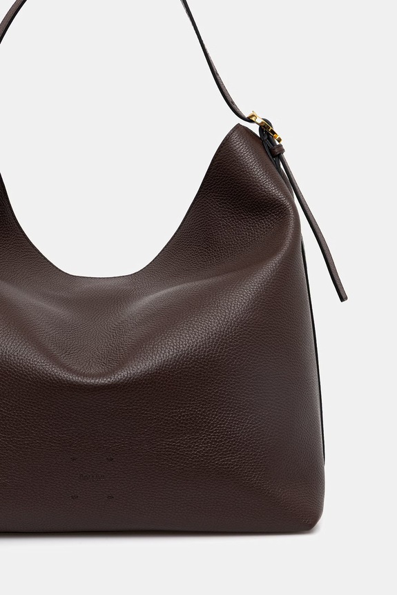Αξεσουάρ Δερμάτινη τσάντα Pollini PC4436PP1OQD0 καφέ