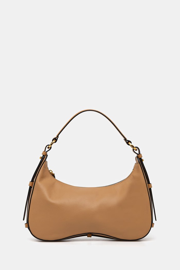 Pollini poșetă de piele bej PC4439PP1OQG0