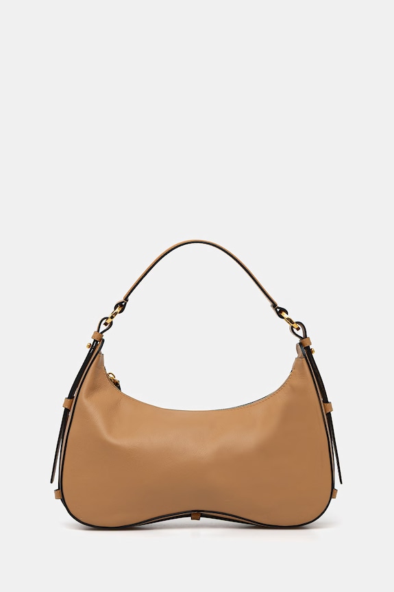 Pollini poșetă de piele bej PC4439PP1OQG0