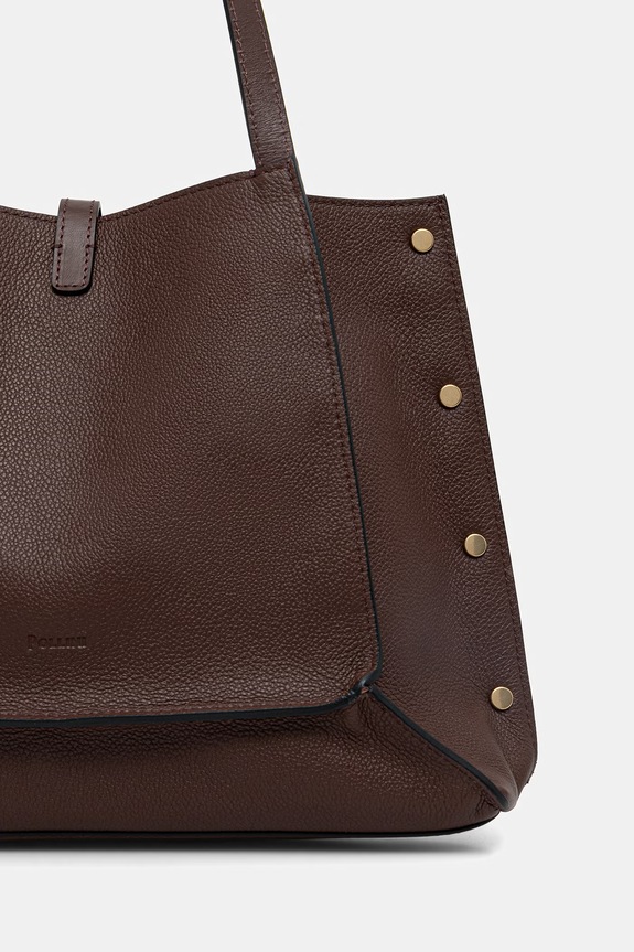 Αξεσουάρ Δερμάτινη τσάντα Pollini PC4416PP1OQC1 καφέ