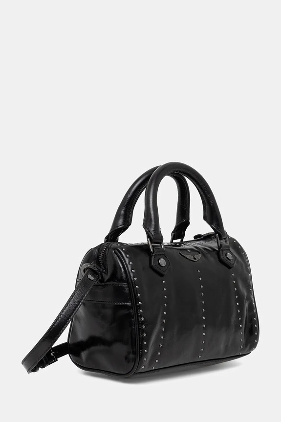 ZADIG&VOLTAIRE geantă de piele XS SUNNY VIBE STUDS LWBA04173 negru SS26