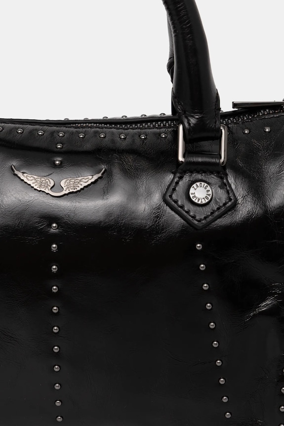 ZADIG&VOLTAIRE geantă de piele XS SUNNY VIBE STUDS negru LWBA04173