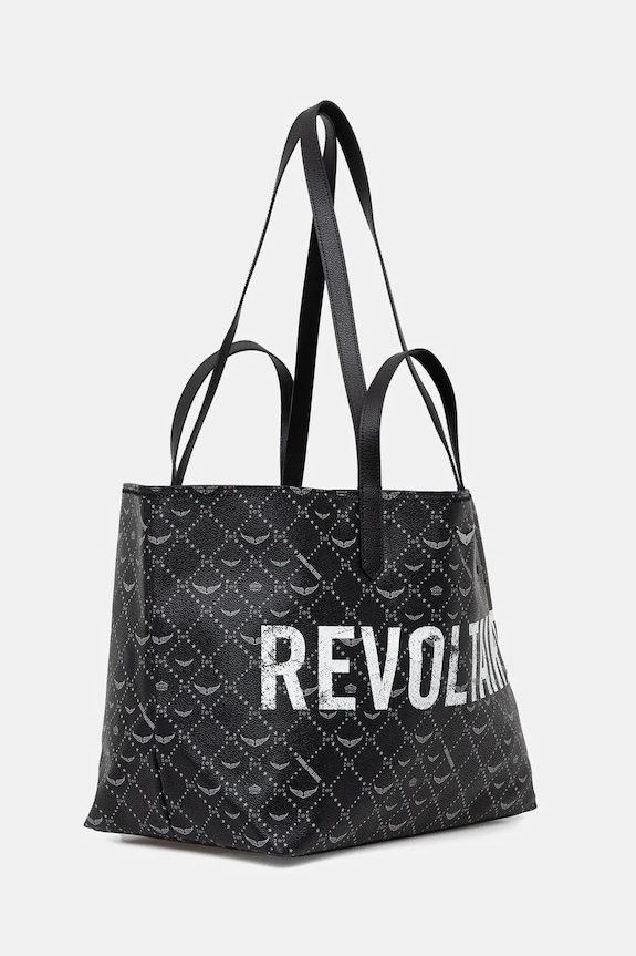 ZADIG&VOLTAIRE geantă Z SHOPPER XL REVOLTAIRE LWBA04342 negru SS26