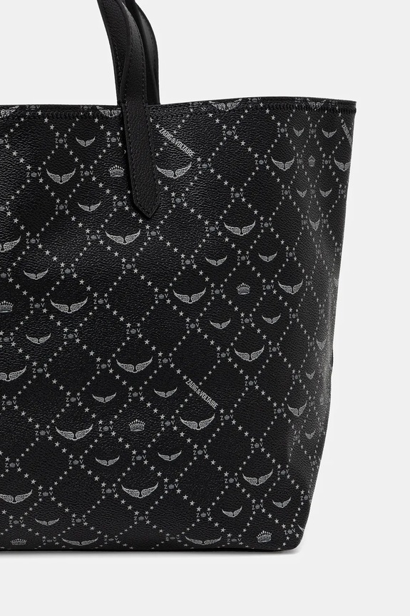 Accesorii ZADIG&VOLTAIRE geantă Z SHOPPER XL REVOLTAIRE LWBA04342 negru