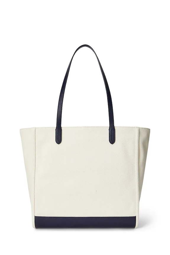 Bavlnená taška Lauren Ralph Lauren 431982234 béžová SS26