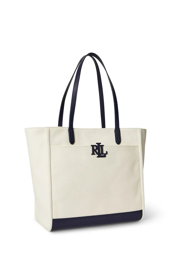 Doplnky Bavlnená taška Lauren Ralph Lauren 431982234 béžová