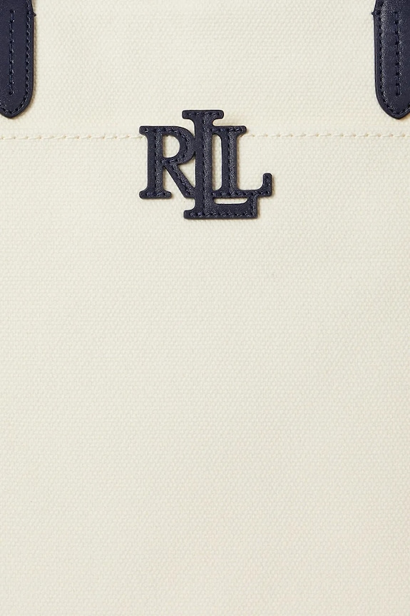 Bavlnená taška Lauren Ralph Lauren 431982234 béžová