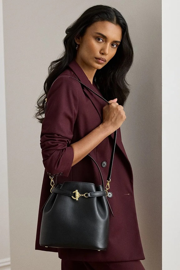 Lauren Ralph Lauren poșetă de piele 431982787