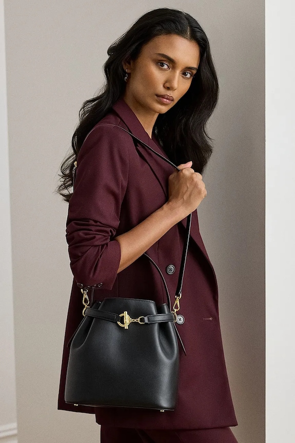 Lauren Ralph Lauren poșetă de piele 431982787