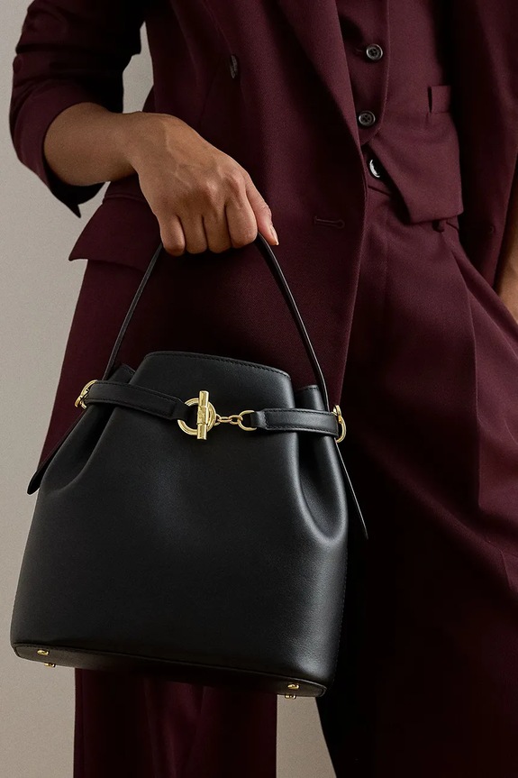 Lauren Ralph Lauren poșetă de piele 431982787