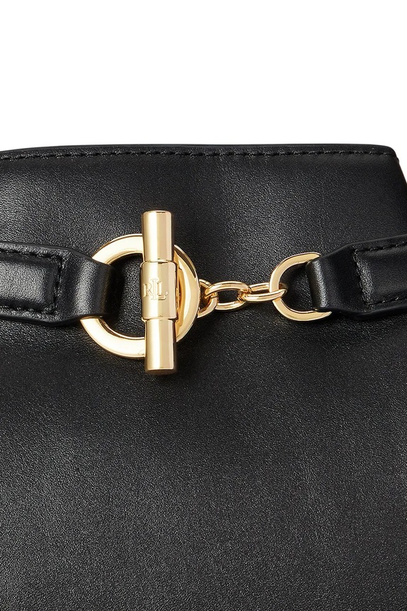 Lauren Ralph Lauren poșetă de piele 431982787 negru