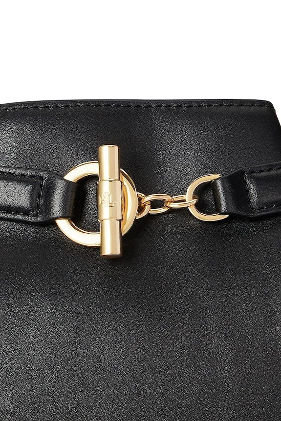 Lauren Ralph Lauren poșetă de piele 431982787 negru