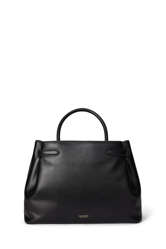 Accesorii Lauren Ralph Lauren poșetă de piele 431P03417 negru