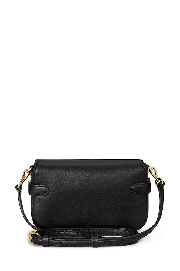 Doplnky Kožená kabelka Lauren Ralph Lauren 431P04297 čierna