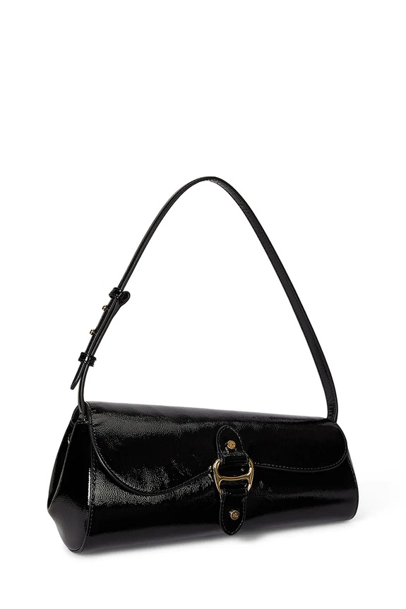 Doplnky Kožená kabelka Lauren Ralph Lauren 431P04068 čierna