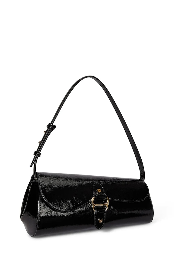 Doplnky Kožená kabelka Lauren Ralph Lauren 431P04068 čierna