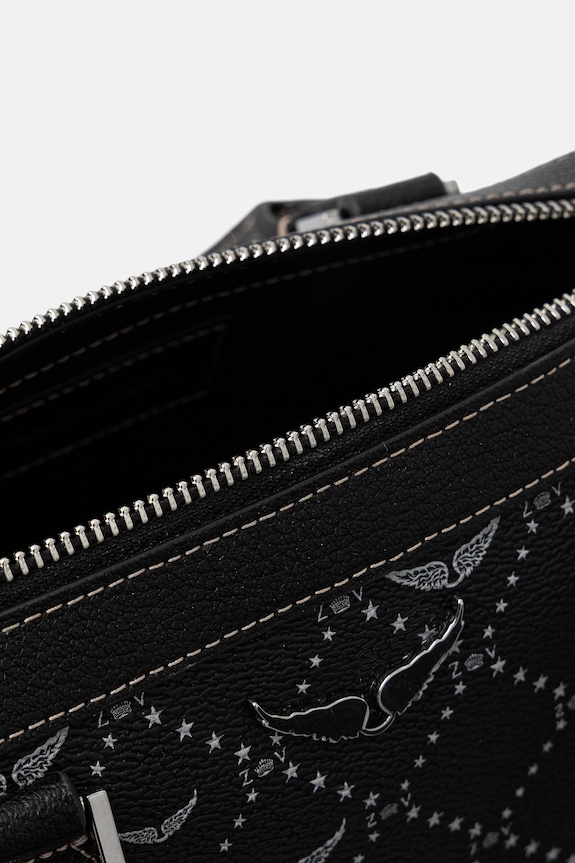 ZADIG&VOLTAIRE geantă XS SUNNY VIBE MONOGRAM LWBA04164 negru