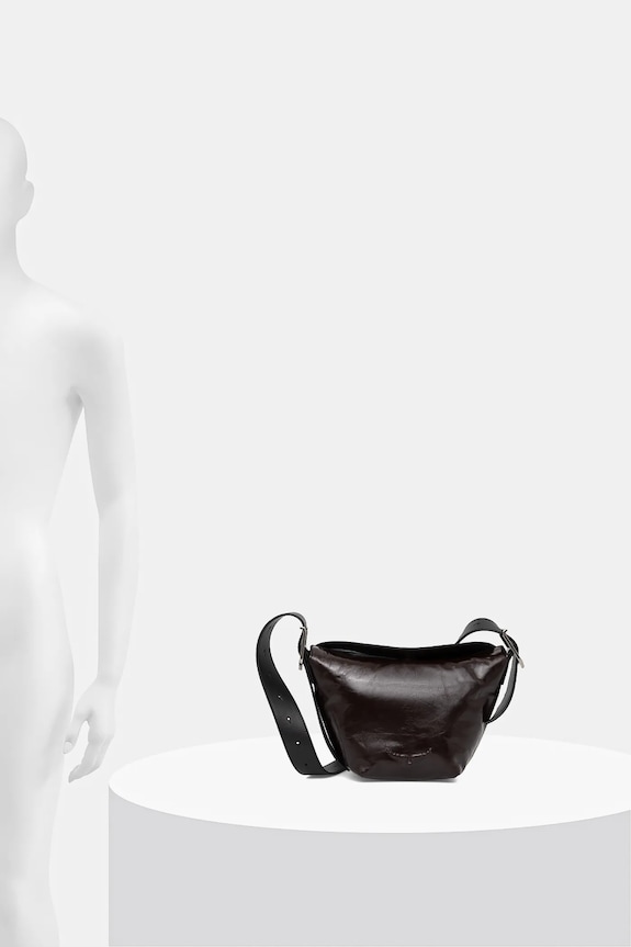 ZADIG&VOLTAIRE geantă de piele BABY JANE VINTAGE PATENT LWBA04182