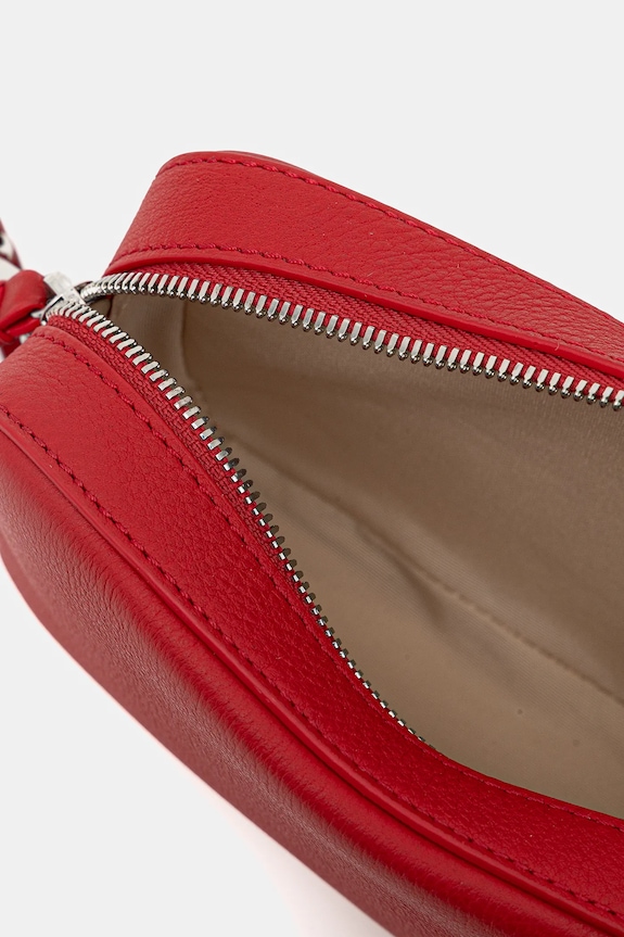 Marc O'Polo borsa a mano in pelle 5000009087 rosso