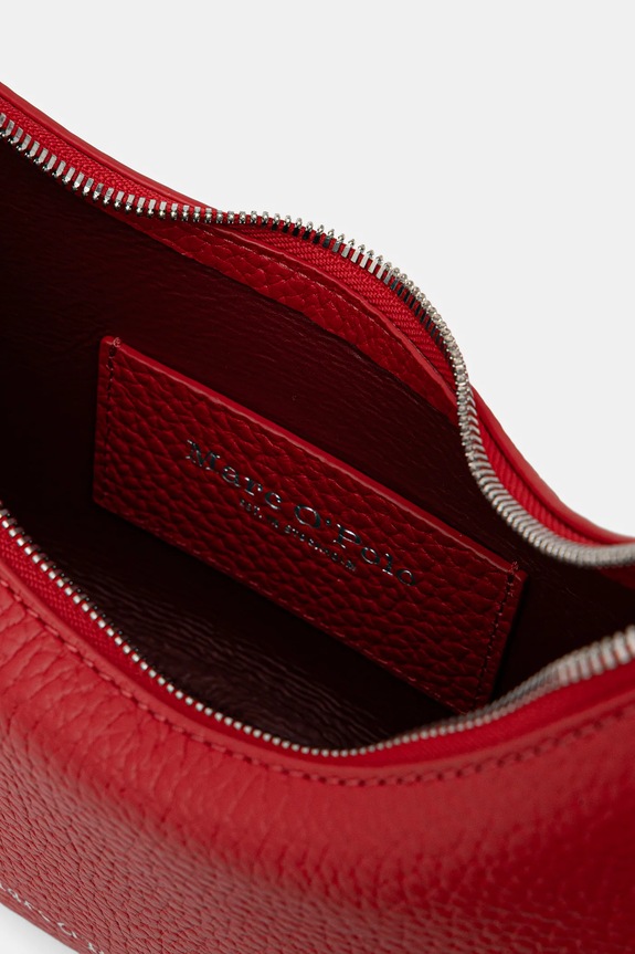 Usnjena torbica Marc O'Polo 5000009284 rdeča