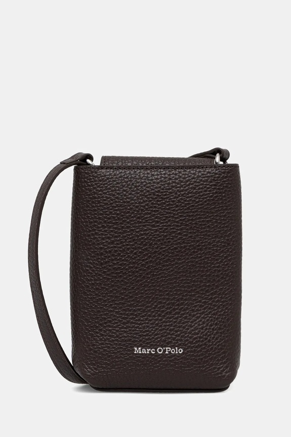 Kožna torba Marc O'Polo Planet friendly smeđa 5000009285