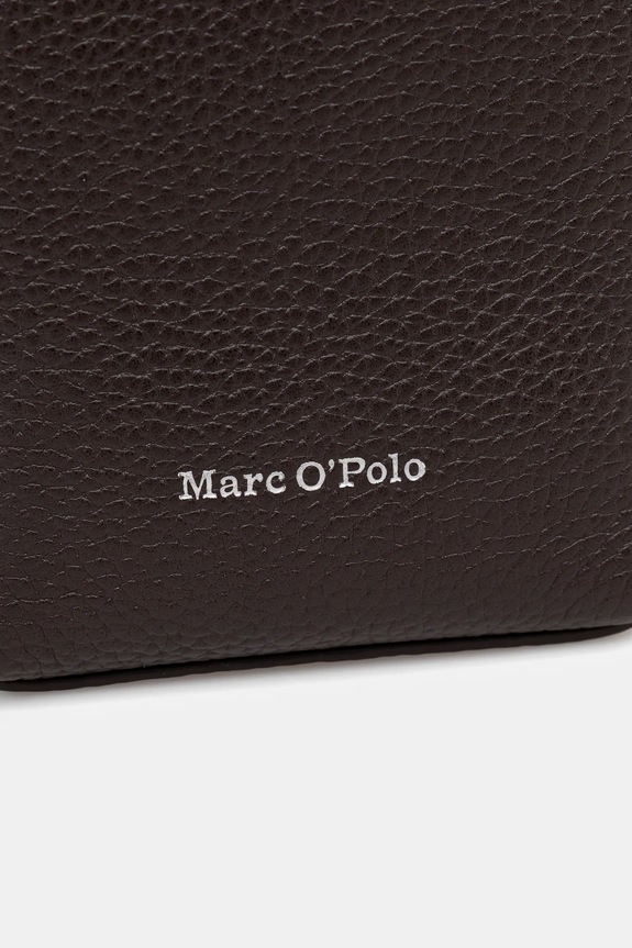 Kožna torba Marc O'Polo smeđa 5000009285