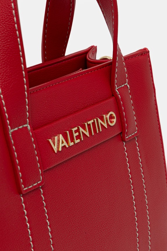 Akcesoria Valentino Bags torebka AURY RE VBS9OB05 bordowy