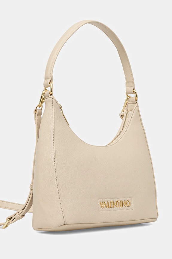 Valentino Bags torebka crossbody damska z imitacji skóry VBS9OB07 beżowy SS26