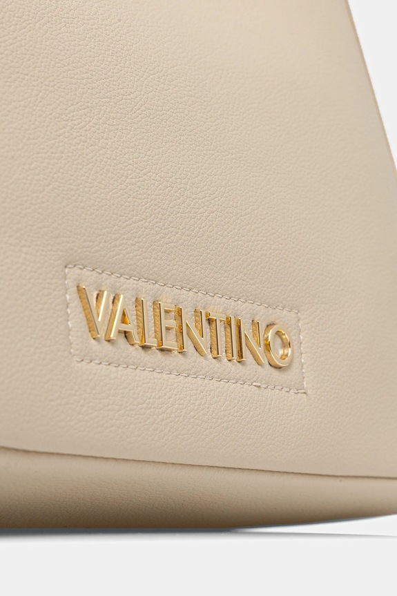 Valentino Bags torebka crossbody damska z imitacji skóry beżowy VBS9OB07