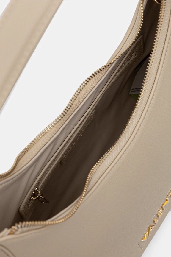 Valentino Bags torebka crossbody damska z imitacji skóry VBS9OB07 beżowy