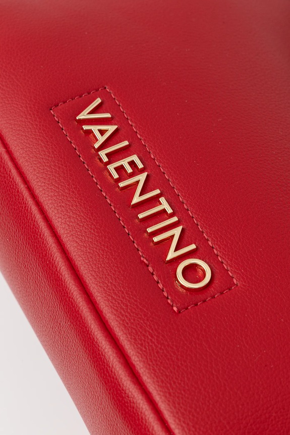 Valentino Bags Geantă crossbody de damă cu imitație de piele burgundia VBS9OB07
