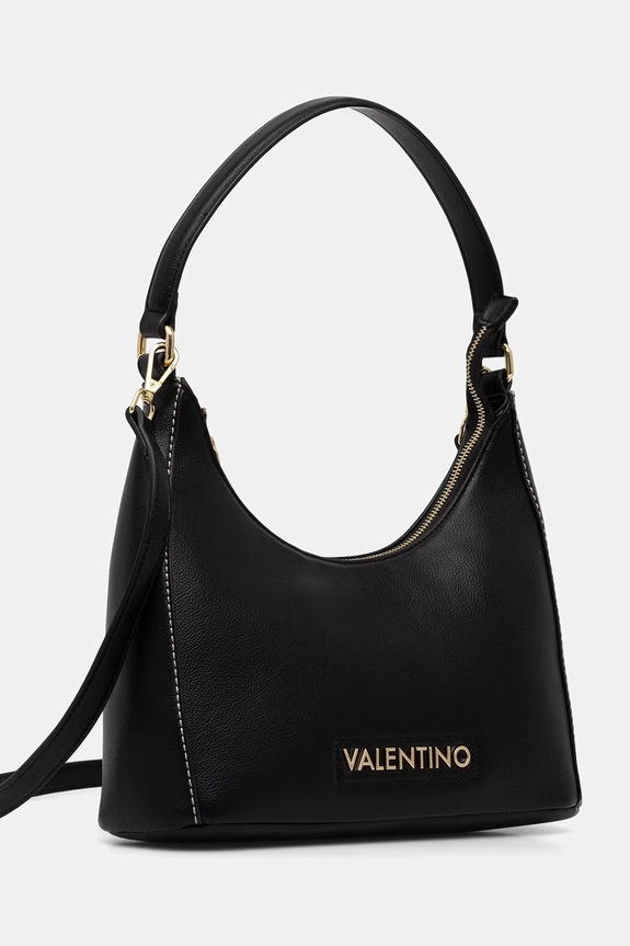 Valentino Bags torebka crossbody damska z imitacji skóry VBS9OB07 czarny SS26