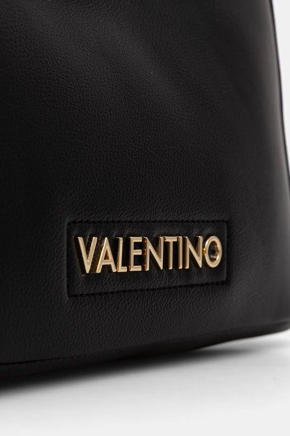 Valentino Bags torebka crossbody damska z imitacji skóry czarny VBS9OB07