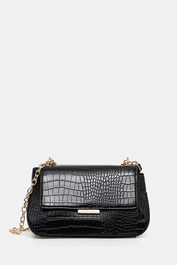 Τσάντα Valentino Bags AFRODITE λεπτό μοτίβο μαύρο VBS9N409COC