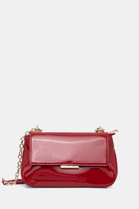Valentino Bags torebka AFRODITE nie mieści A4 bordowy VBS9N409VER