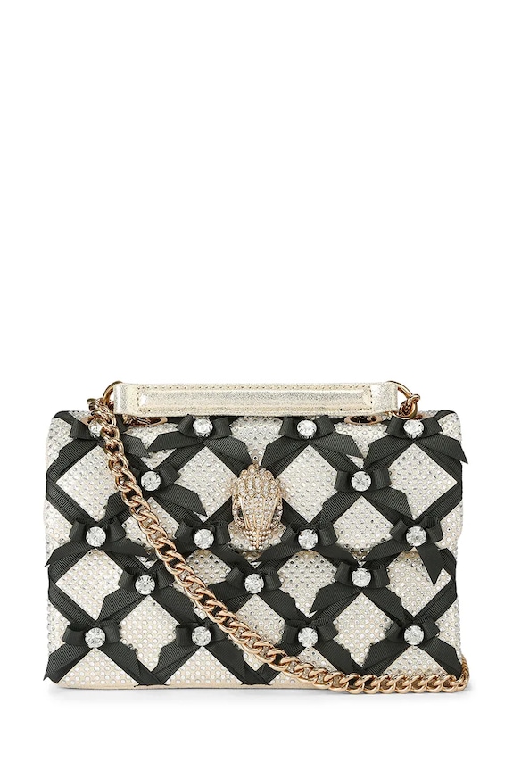 Kabelka Kurt Geiger London Kensington textilný béžová 5383309609